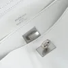 Balenciaga Rodeo Soft Leather Handbag Silver Buckle 35x23x11cm  #A64962