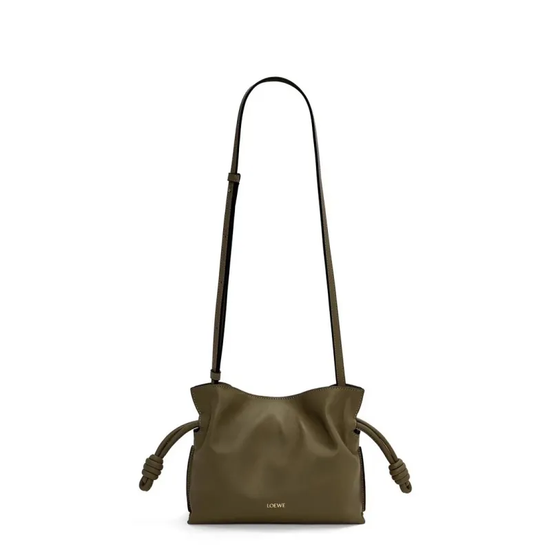 Loewe Flamenco Nappa Leather Drawstring Bag 23x18x9cm #A63859