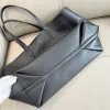 Burberry Black Leather Tote Bag 2221 #A55696