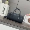 Loewe Amazona 23 Cropped Leather Bowling Bag 23x10x11CM #A63854