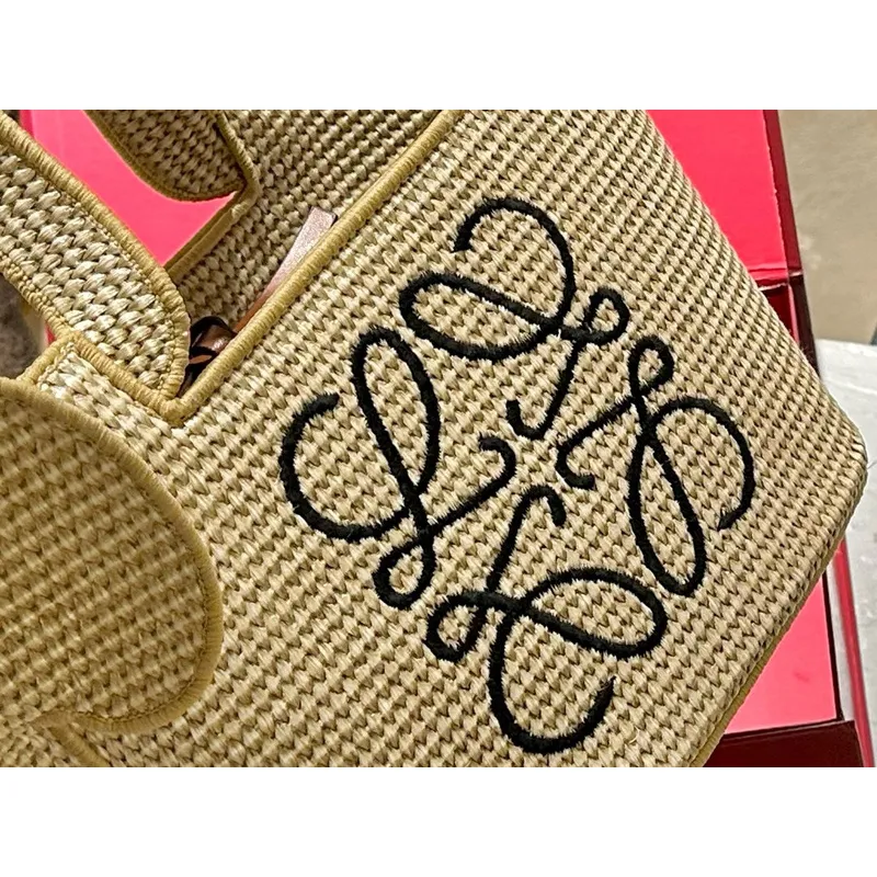Loewe Woven Elephant Shopping Bag #A42264