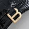 Balenciaga Hourglass Croc Embossed Handbag 19x8x21cm #A64986 Balenciaga Hourglass Croc Embossed Handbag 19x8x21cm #A64986