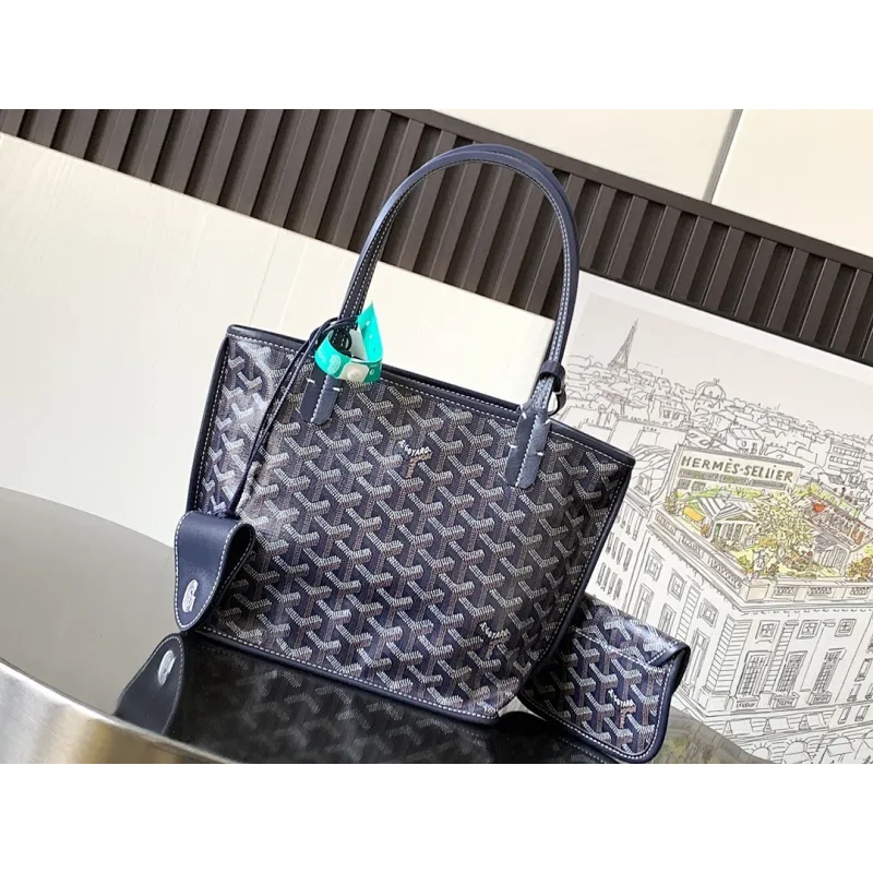 Goyard The mini bag  leather version  iconic Saint Louis bag  Mini  Bag #A59350