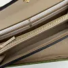 Gucci GG Embossed Leather Envelope Continental Wallet 19×10×3.5cm #A65013