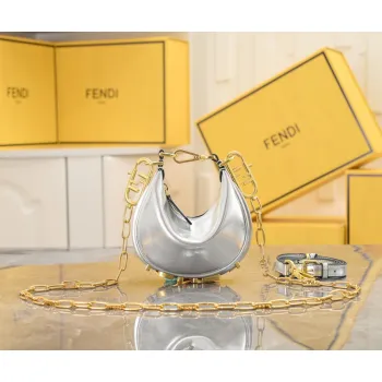 Fendi Crescent Shape Bag #A40854