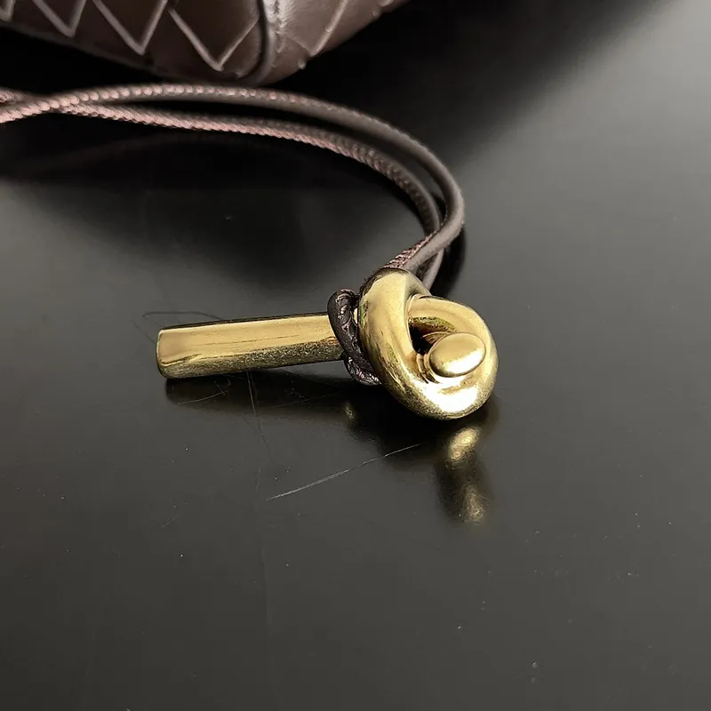 Bottega Veneta Leather Clutch with Knot Closure #A45659 Bottega Veneta Leather Clutch with Knot Closure #A45659