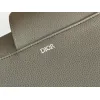 D-ior Saddle Belt Bag in Olive Green Leather With Signature Strap Design size:27×20×5cm #A54111 D-ior Saddle Belt Bag in Olive Green Leather With Signature Strap Design size:27×20×5cm #A54111