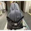 Loewe Black Leather Backpack With Distinctive Zipper And Branding For Modern Urban Style #A50064