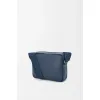 LOEWE Blue Leather Crossbody Bag With Minimalist Design And Adjustable Strap size:23×18×9cm #A54073