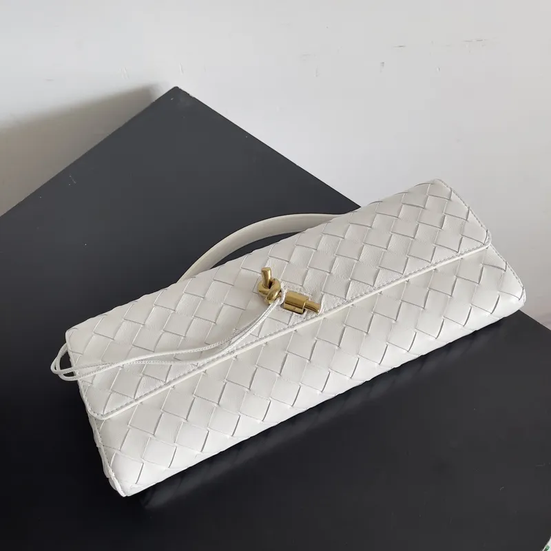 Bottega Veneta Leather Clutch with Knot Closure #A45659 Bottega Veneta Leather Clutch with Knot Closure #A45659