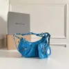 Balenciaga - Inspired Studded Shoulder Bags in Vibrant Color Palettes #A53897 Balenciaga - Inspired Studded Shoulder Bags in Vibrant Color Palettes #A53897
