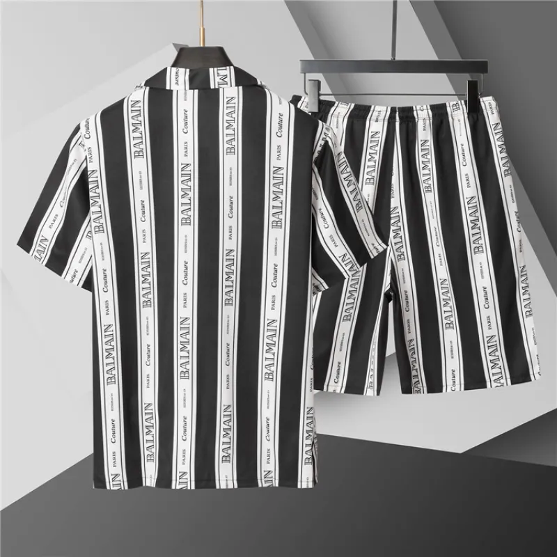 BALMAIN Tracksuits for BALMAIN Short Tracksuits for men #A51871 BALMAIN Tracksuits for BALMAIN Short Tracksuits for men #A51871