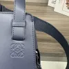 Loewe Navy Leather Bucket Bag With Adjustable Strap For Effortless Everyday Elegance #A50042 Loewe Navy Leather Bucket Bag With Adjustable Strap For Effortless Everyday Elegance #A50042
