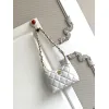 Chanel 4922 Quilted Mini Hobo Bag in Crinkled Lambskin Size 22.5x19.5x8.5CM #A62916