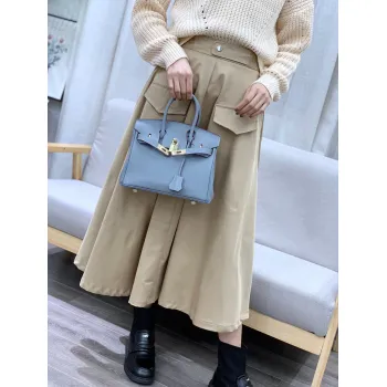 Hermes New fashion hand - stitched leather handbags for women #99900904