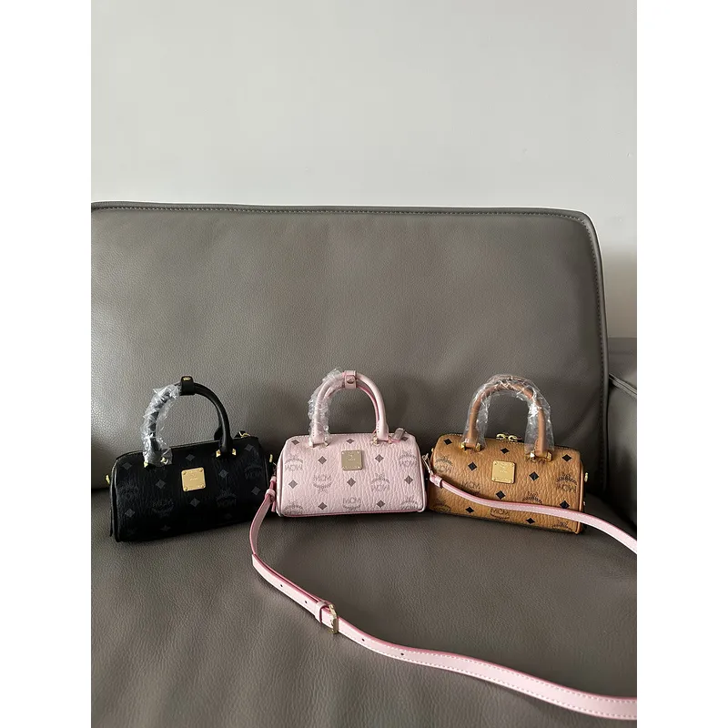 MCM Boston Pillow Bags High Quality  #A47940