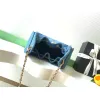 Chanel AS5293 Denim Quilted Hobo Bag with Chain Strap Size 30-26-14 #A62898