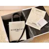 Givenchy Mini Canvas Tote Bag, 17 x 15 x 5 cm #A63234