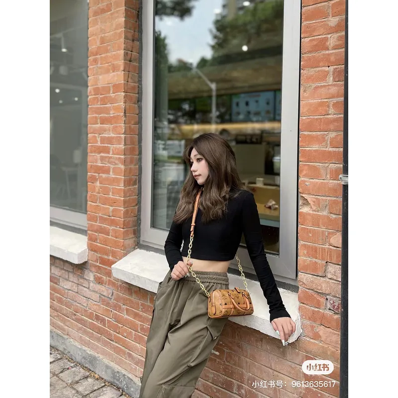 MCM Boston Pillow Bags High Quality  #A47940
