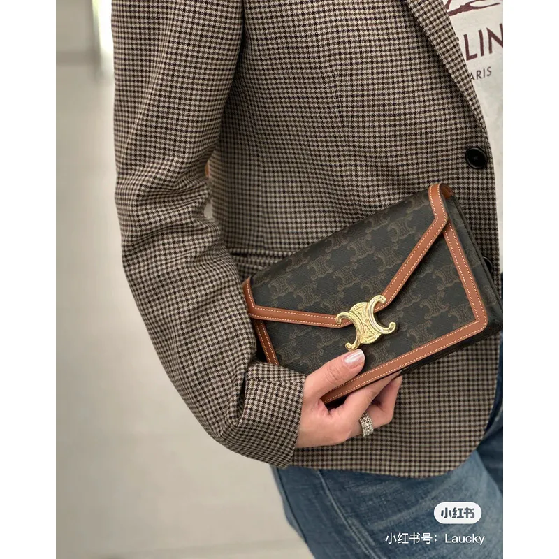 Celine New portable  shoulder strap envelope  bag #A22890