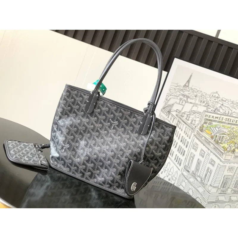 Goyard The mini bag  leather version  iconic Saint Louis bag  Mini  Bag #A59350