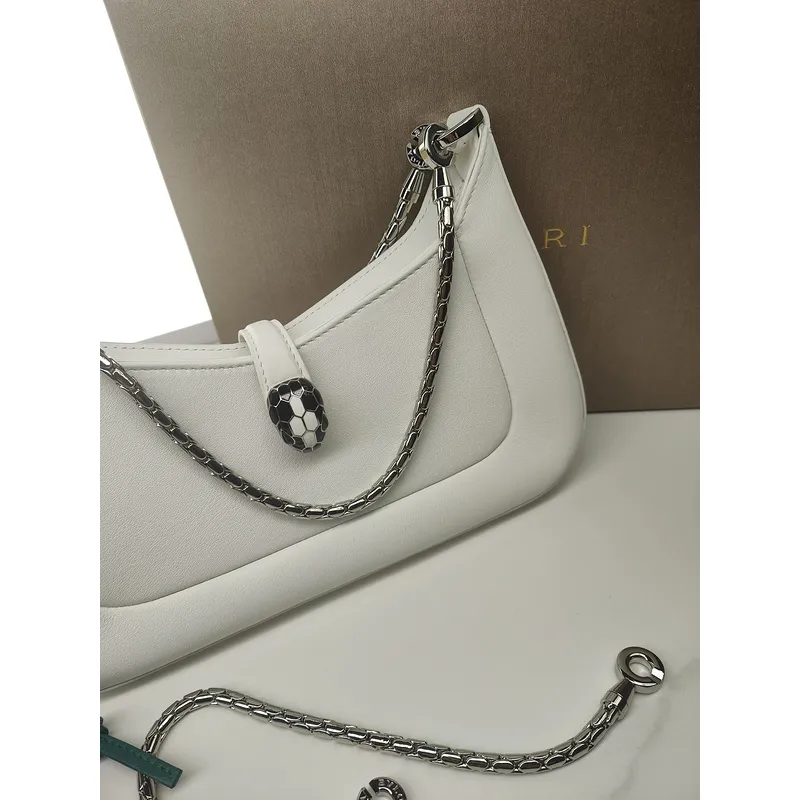 Bvlgari Serpenti Handbag Collection In Vibrant Colors And Chain Detailing #A51659