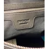 Givenchy Black Leather Top Handle Bag With Logo Webbing Strap #A52352