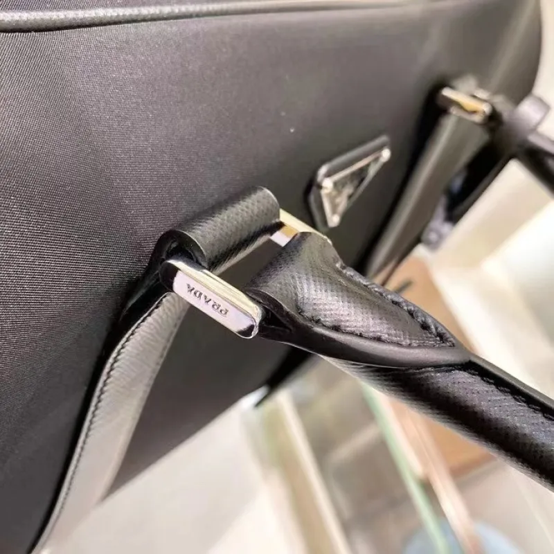 Prada Black Travel Duffle Bag 208 #A55689