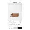 Loewe Joya Nappa Leather Top Handle Bag, 22 x 6 x 11 cm #A63227