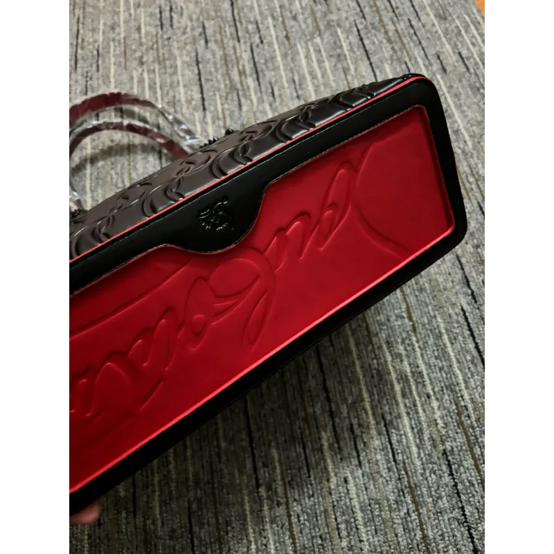 CL Redbottom handbag Black/Red #A36774