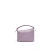 Loewe Puzzle Bag In Soft Lavender Leather With Branded Strap And Geometric Design #A50220