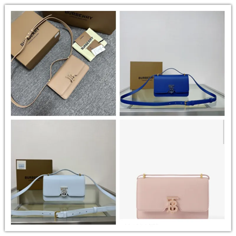 Stylish Burberry Handbags Showcasing Classic Design and Trendy Colors #A50419