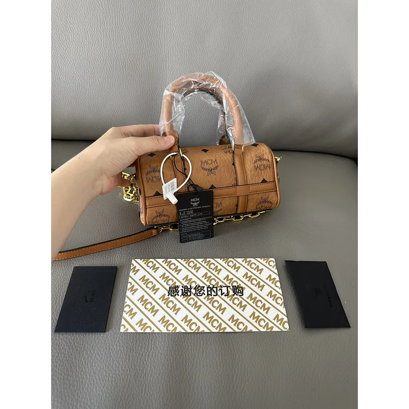 MCM Boston Pillow Bags High Quality  #A47940