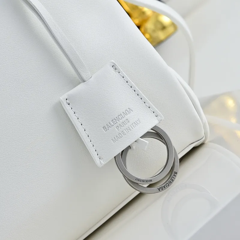 Balenciaga Rodeo Soft Leather Handbag Silver Buckle 35x23x11cm  #A64962