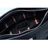 Bally Black Leather Crossbody Bag With Signature Stripe For Modern Elegance #A51671