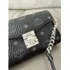 MCM Small Envelope Crossbody Bag, Visetos Monogram, Style 65008 11-18.5-4cm #A61796