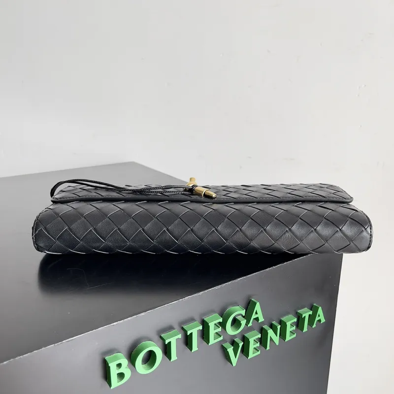 Bottega Veneta Leather Clutch with Knot Closure #A45659 Bottega Veneta Leather Clutch with Knot Closure #A45659