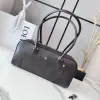 Loewe Amazona Cropped Leather Bowling Bag 30.5x9x15CM #A63855
