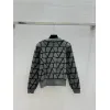 valentino Womens V Neck Cardigan Sweaters Iconic V Logo Pattern in Dual Colors for Luxury Fashion Enthusiasts #A57753