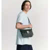 D-ior Saddle Messenger Bag – Anthracite Gray Oblique Jacquard & Grained Calfskin with Signature Aluminum Buckle #A59163
