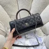 Chanel Coco Handle Caviar Leather Shoulder Bag 32cm #A64994