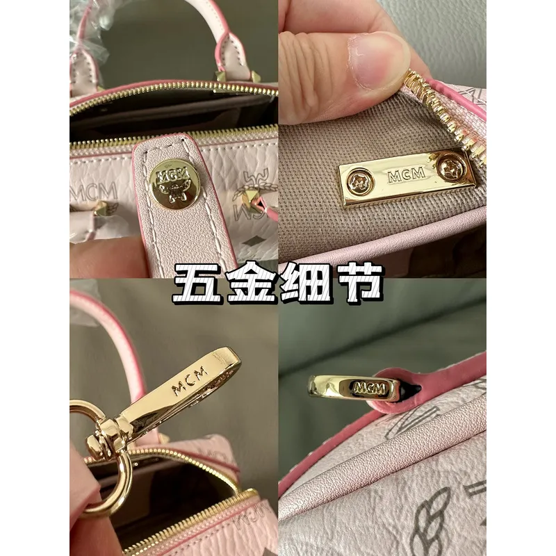 MCM Boston Pillow Bags High Quality  #A47940
