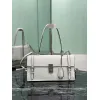Prada Leather Handbag With Structured Design And Signature Hardware #A51644