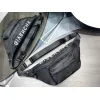 Givenchy Black Nylon Logo Emblazoned Waist Bag #A52350