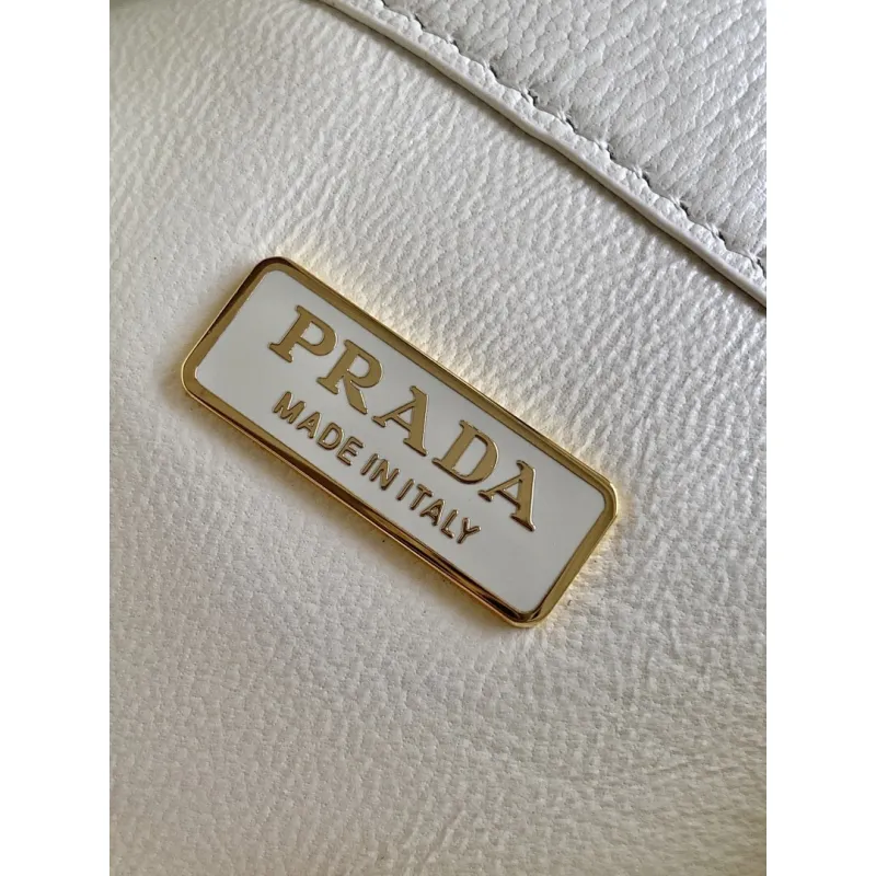 Prada Re-Edition Bucket Bag (4 Colors) – Red/Black/White/Brown Fabric with Gold-Tone Chain & Triangle Logo #A59177 Prada Re-Edition Bucket Bag (4 Colors) – Red/Black/White/Brown Fabric with Gold-Tone Chain & Triangle Logo #A59177