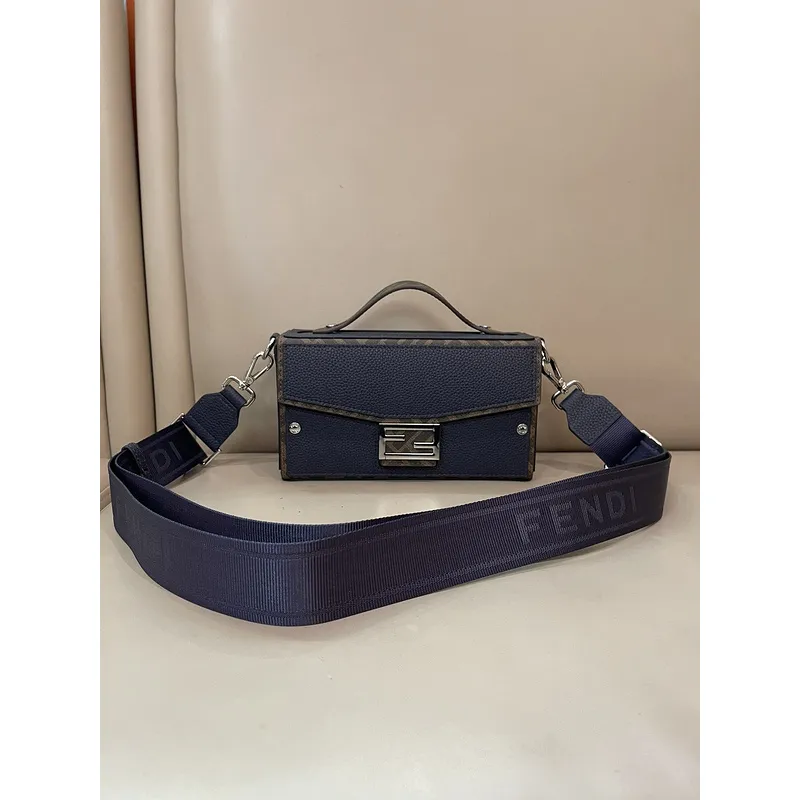 Baguette Soft Trunk Leather Multicolour Size:22*13*6.5cm #A49093
