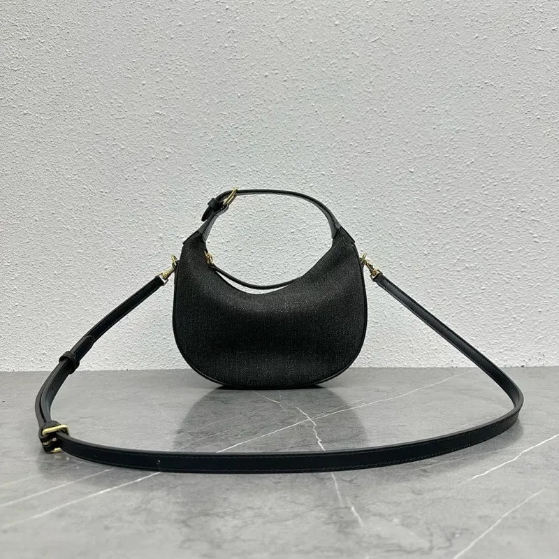 Celine 120723 Lulu Hobo Bag in Denim Size 22x15x5CM #A62907