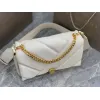 Bvlgari Serpenti Diamond Blast Shoulder Bag In Creamy White Leather For Luxury Style #A51665