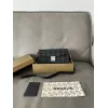 MCM Mini Crossbody Bag, Grid Pattern, Chain Strap, Style 65026 12.5 x 21.0 x 5.0cm #A61795