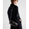 Chic Prada Barrel Bags In Suede And Leather For Fashion - Forward Styling #A49961